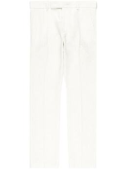 Jacquemus: Белые брюки 