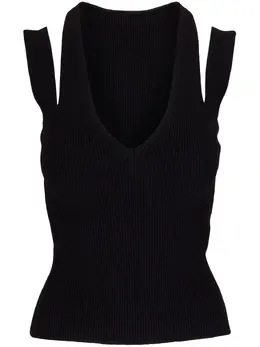 Alexander McQueen: Трикотажный топ 