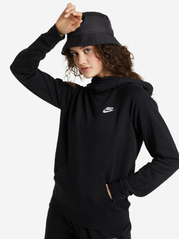 Nike: Чёрная толстовка Sportswear Essential