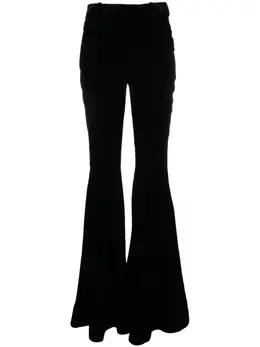 Saint Laurent: Расклешённые брюки 