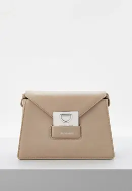 Trussardi: Бежевая сумка 
