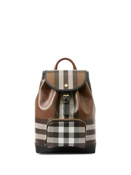 Burberry: Коричневый рюкзак  Vintage Check