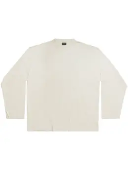 Balenciaga: Футболка с принтом 
