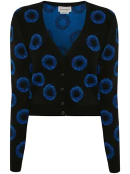 Alexander McQueen: Трикотажный кардиган 