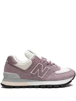 New Balance: Светлые кроссовки  574