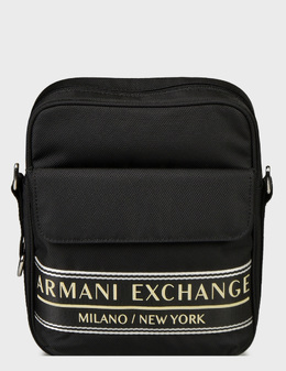 ARMANI EXCHANGE: Чёрная сумка 