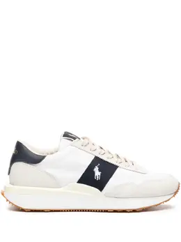 Polo Ralph Lauren: Белые кроссовки 