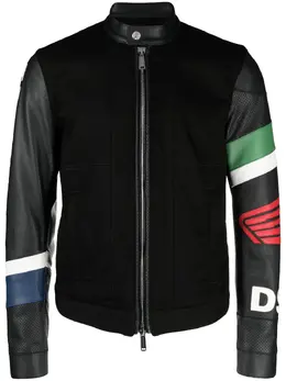 Dsquared2: Кожаная куртка 