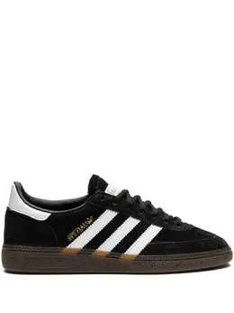 adidas: Чёрные кроссовки  Handball Spezial