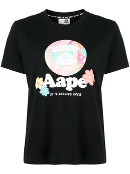 AAPE BY *A BATHING APE®: Футболка с принтом