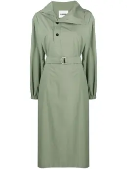 Jil Sander: Зелёное платье 