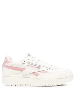 Reebok: Белые кроссовки  Club C Double