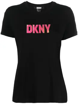 DKNY: Футболка с принтом 