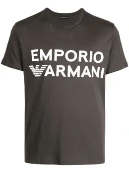 Emporio Armani: Футболка с принтом