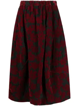 Comme Des Garçons Comme Des Garçons: Платье с растительным принтом 