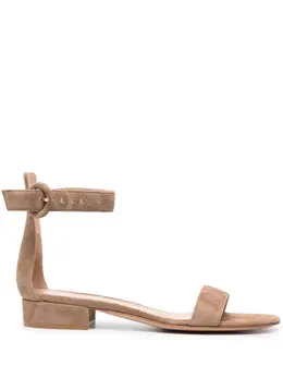 Gianvito Rossi: Коричневые сандалии 
