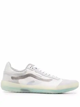 Vans: Белые кроссовки 
