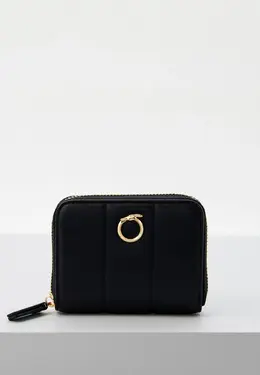 Trussardi: Чёрный кошелёк 