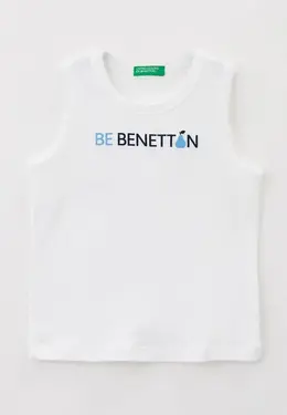 United Colors of Benetton: Белая майка