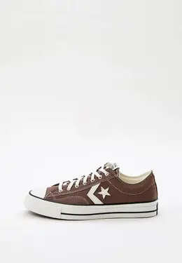 Converse: Коричневые кеды 