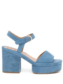 Chloé: Голубые сандалии 