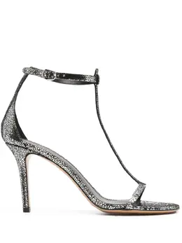 ISABEL MARANT: Чёрные сандалии 