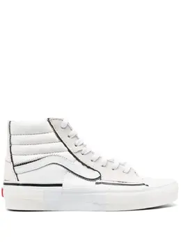 Vans: Белые кроссовки  Sk8-Hi