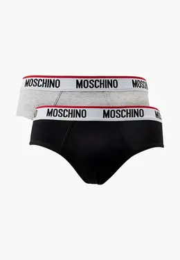 Moschino Underwear: Серые трусы