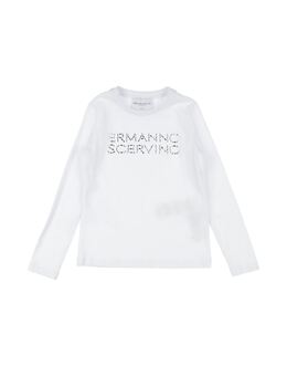 ERMANNO SCERVINO JUNIOR: Футболка с воротником 