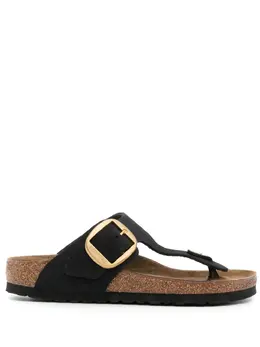Birkenstock: Чёрные сандалии  Gizeh