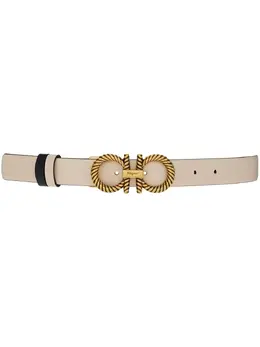 Ferragamo: Ремень  Gancini