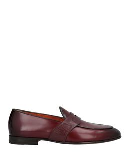 SANTONI: Бордовые туфли 