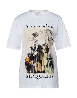 ALEXANDER MCQUEEN: Футболка с принтом 