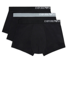 EMPORIO ARMANI Underwear: Чёрные трусы 