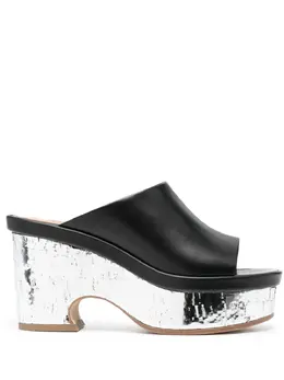 Chloé: Чёрные сандалии 