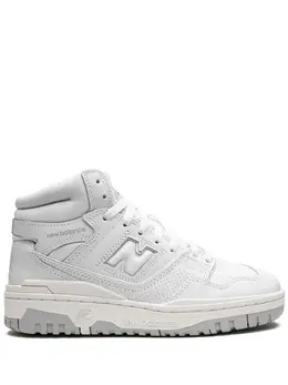 New Balance: Белые кроссовки 
