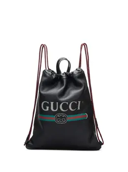 Gucci Pre-Owned: Рюкзак с принтом