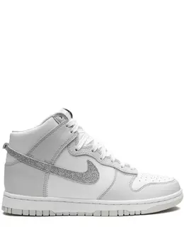 Nike: Белые кроссовки  Dunk High