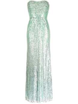 Jenny Packham: Зелёное платье 