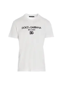 Dolce & Gabbana: Хлопковая футболка DG