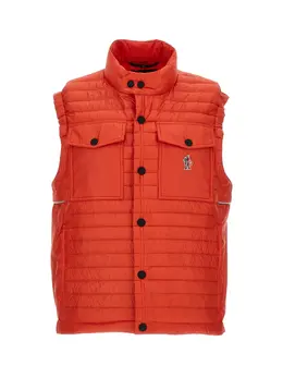 Moncler Grenoble: Красный жилет 