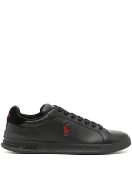 Polo Ralph Lauren: Чёрные кроссовки 
