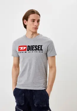 Diesel: Серая футболка 