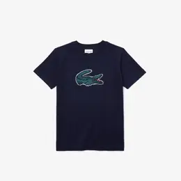 Lacoste: Футболка с принтом 