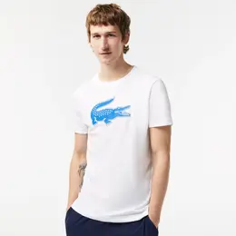 Lacoste: Футболка с принтом 