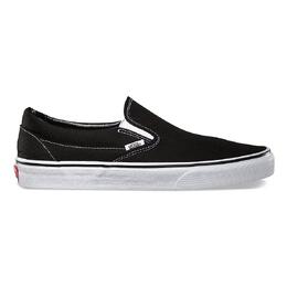 Vans: Чёрные ботинки  Classic Slip On