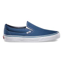 Vans: Синие ботинки  Classic Slip On