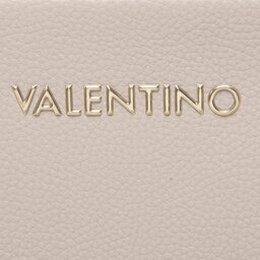 Valentino: Бежевая сумка