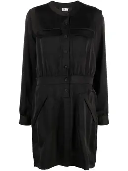 DKNY: Платье с карманами 