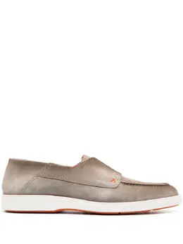 Santoni: Светлые туфли 